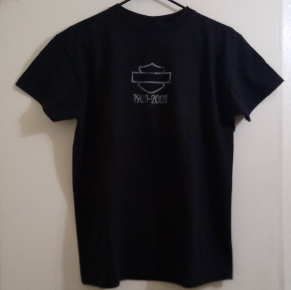 VTG Y2K Riverside, CA Skip Fordyce Harley-Davidson T-shirt